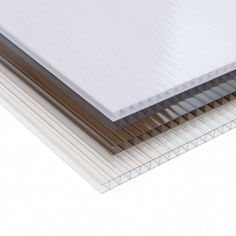 bronze opal clear polycarbonate multiwall sheets