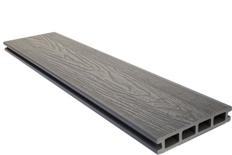 Roofing Megastore - Dual-sided Hollow Composite Decking Board - 25x 145 x 3660mm