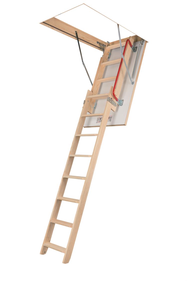 Fakro LDK - Sliding Wooden Loft Ladder and Hatch