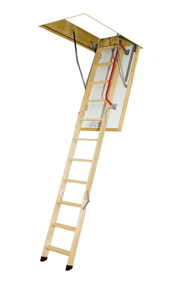 Fakro LTK - Highly Insulated Folding Wooden Loft Ladder and Hatch
