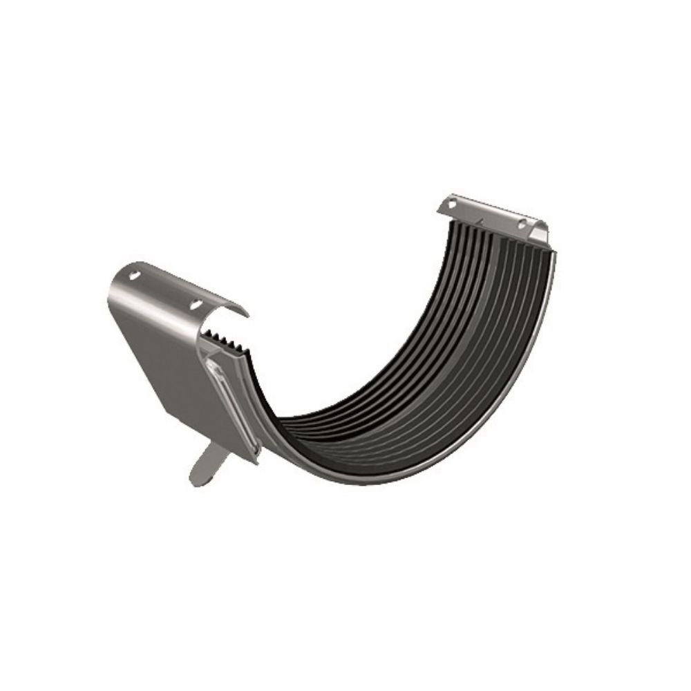 Lindab Steel Guttering - Gutter Joint with Rubber Seal - Magestic Galvanised