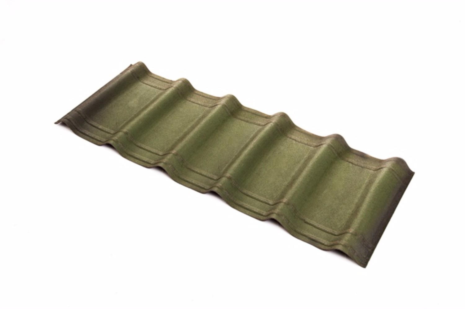 Onduvilla - Bitumen Roof Tiles - Shaded Green (2.18 m2 Coverage - Pack of 7)