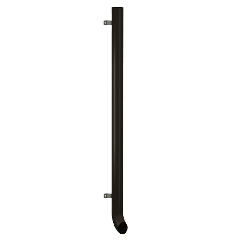 Lindab Guttering - Reinforced Pipe with Brackets and Shoe VUTK2 102mm