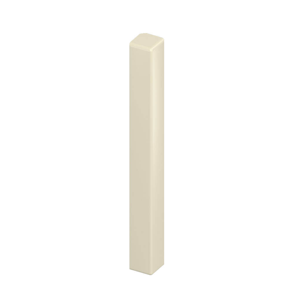 Fascia Board - 90˚ External Corner Trim - 450mm - Cream