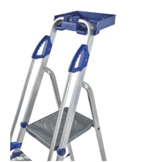 Werner Aluminium Workstation Stepladder with Twin Handrails
