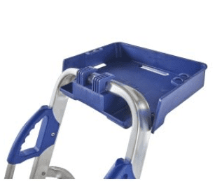 Werner Aluminium Workstation Stepladder with Twin Handrails