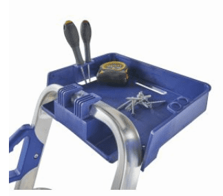 Werner Aluminium Workstation Stepladder with Twin Handrails