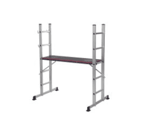 Werner 5 Way Aluminium Combination Ladder and Platform