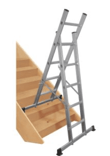 Werner 5 Way Aluminium Combination Ladder and Platform