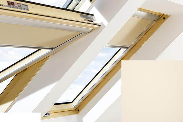 Fakro - ARF II 053 - Manual Blackout Blind - Cream