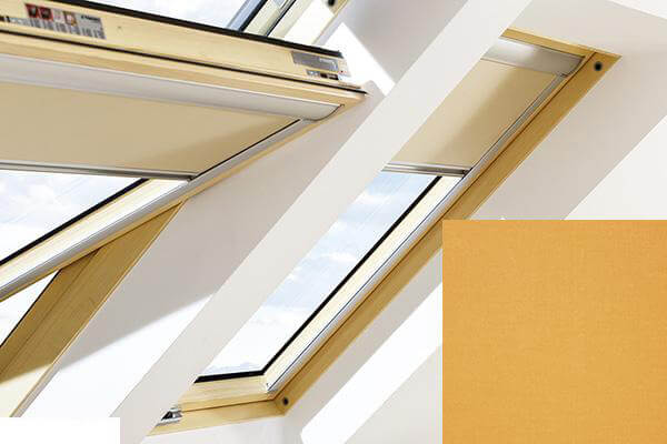 Fakro - ARF II 057 - Manual Blackout Blind - Orange