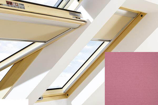 Fakro - ARF II 232 - Manual Blackout Blind - Red Violet