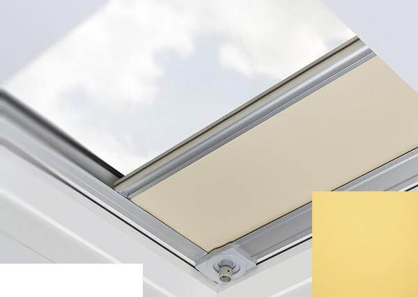 Fakro - ARF/D II 054 - Flat Roof Manual Blackout Blind - Dandelion
