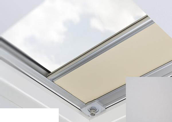 Fakro - ARF/D II 058 - Flat Roof Manual Blackout Blind - Silver