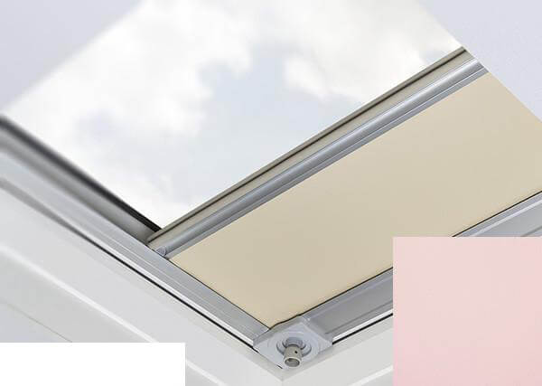 Fakro - ARF/D II 262 - Flat Roof Manual Blackout Blind - Rose