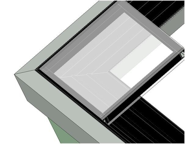 Atlas Flat Roof Light