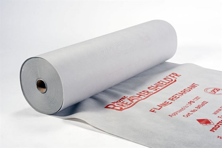 Breathershield - Fire Retardant Floor Protection Membrane - 1m x 100m (Pack of 4)