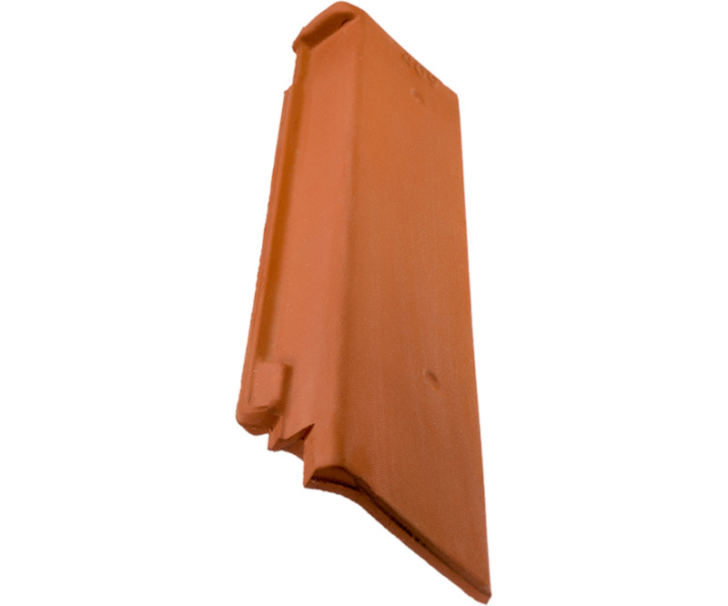 British Ceramics Mediterranean Clay Lateral Verge Tile
