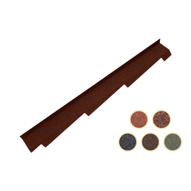 Britmet Left / Right Hand Side Wall Flashing - 1250mm