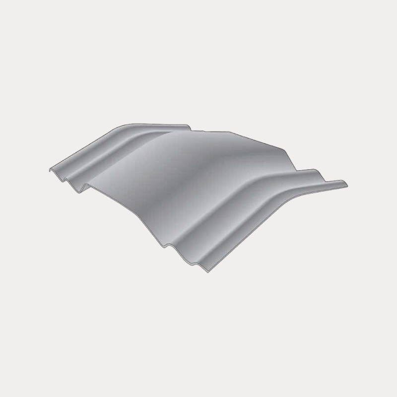 Swisspearl Cemsix Big Six Fibre Cement Ventilated Cranked Crown Sheet