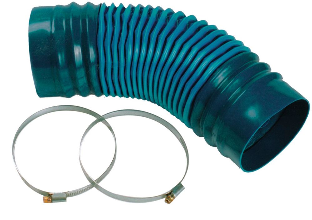 Corovent - 110mm Dia Flexi Tube with Clips