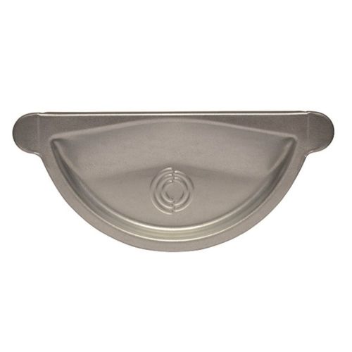 Lindab Steel Guttering - Self-Locking Stop End - Magestic Galvanised