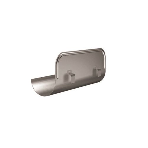 Lindab Steel Guttering - Straight Overflow Protector - Magestic Galvanised