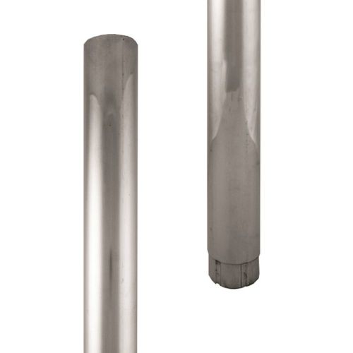 Lindab Steel Guttering - Downpipe - Magestic Galvanised