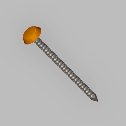 Soffit, Fascia & Capping Board Polytop Fixing Pins - 30mm - Oak (Pack of 250)