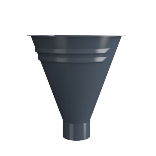 Lindab Steel Guttering - Half Round Water Hopper