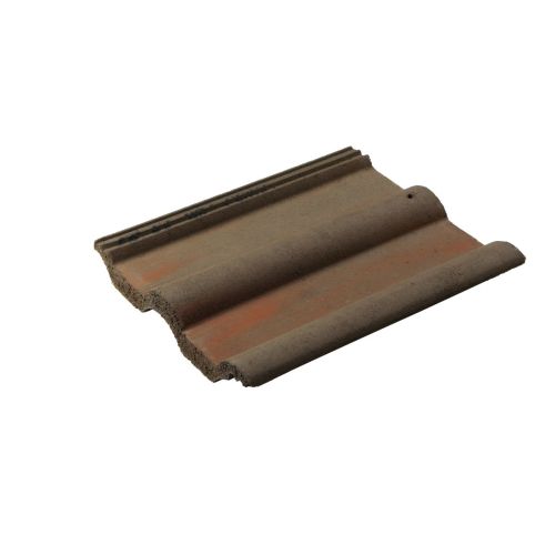 Redland 50 Double Roman Concrete Roof Tile - Smooth Breckland Brown (2201)