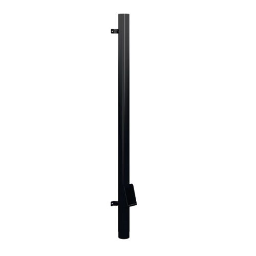 Lindab Guttering - Reinforced Pipe with Brackets and Leaf Trap 2m VSLS2 102mm