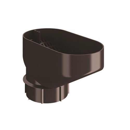Lindab Guttering - Drain Trap (HD Polythene) RT