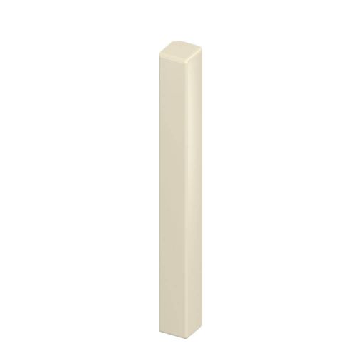 Fascia Board - 90? External Corner Trim - 450mm - Cream