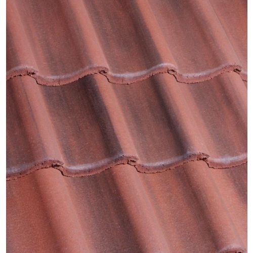 Marley - Anglia - Concrete Tile Range - Old English Dark Red