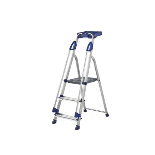 Werner Aluminium Workstation Stepladder with Twin Handrails