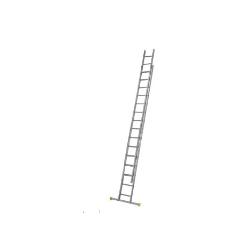 Werner Aluminium Double Extension Ladder with Stabiliser Bar