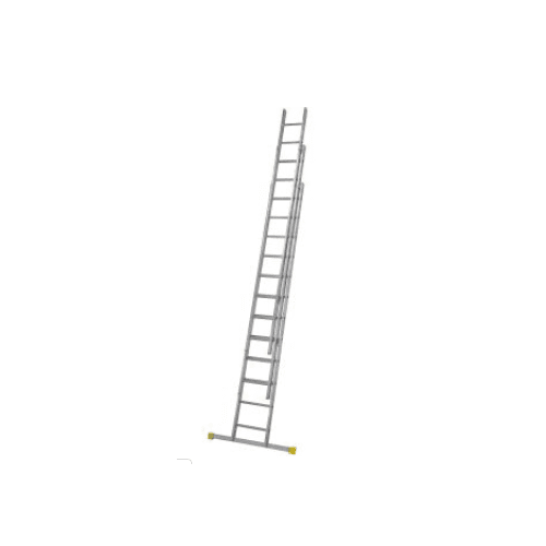 Werner Aluminium Triple Extension Ladder with Stabiliser Bar