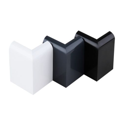 TRC Techno uPVC Gutter Trim 90° External Corner