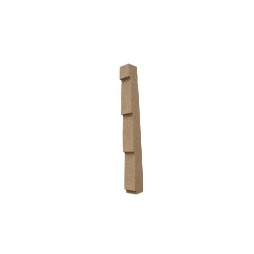 Lightweight Tiles - Granulated Verge (Side Flashing) - Right Hand - Barley Straw