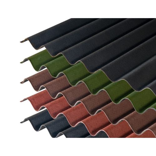 Onduline Classic Corrugated Bitumen Roof Sheet - 2000mm x 950mm x 3mm