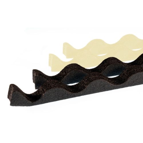 MegaSheet Corrugated Roofing Foam Eaves Fillers - 930mm x 100mm x 25mm (Pack of 4)