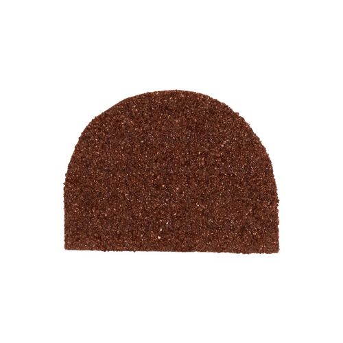 Britmet - Metal Barrel Ridge End Cap - Rustic Terracotta