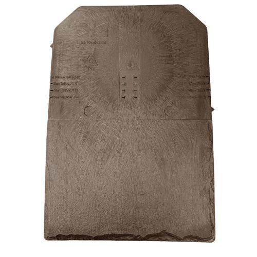 Britmet LiteSlate - Synthetic Slate Tile - Oak (Pack of 22)