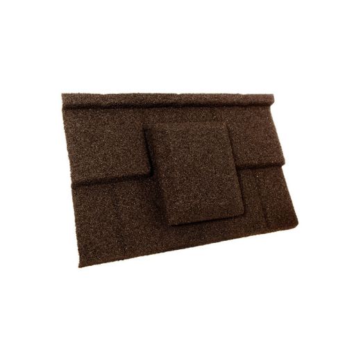 Britmet Plaintile - Air Vent Tile - Bramble Brown