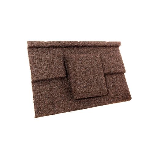 Britmet Plaintile - Air Vent Tile - Rustic Brown