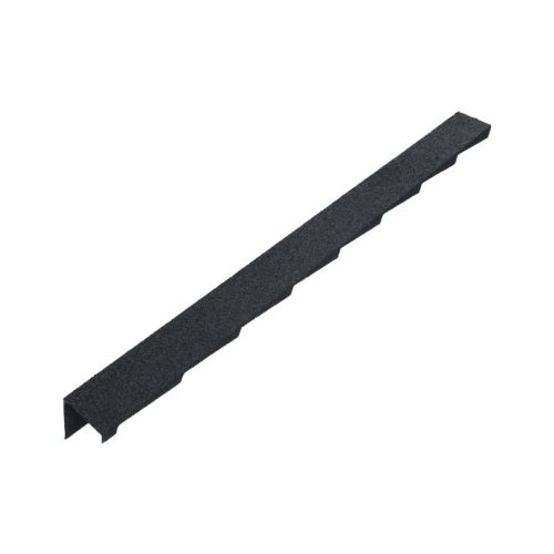 Britmet Plaintile - Metal Left Hand Barge - Titanium Grey (1250mm)