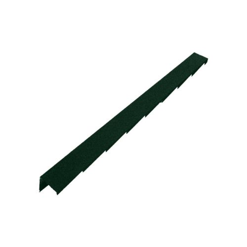 Britmet Plaintile - Metal Right Hand Barge - Tartan Green (1250mm)