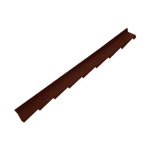Britmet - Metal Right Hand Wall Flashing - Rustic Terracotta (1250mm)
