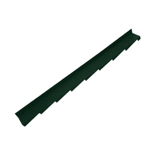 Britmet - Metal Right Hand Wall Flashing - Tartan Green (1250mm)